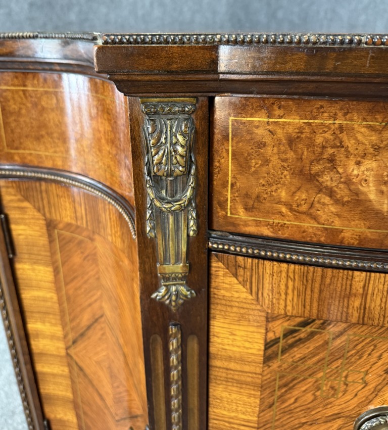 Robert W. Irwin Co. Banded Walnut Four-Drawer Chest Robert W. Irwin Co. Banded Walnut Four-Drawer Chest