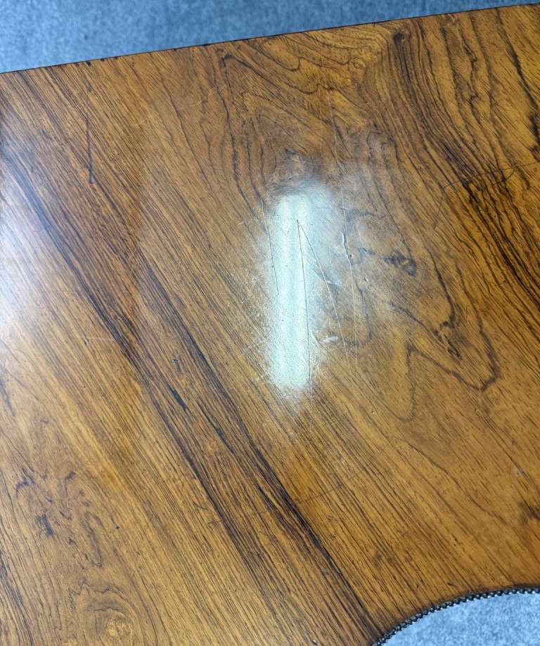 Robert W. Irwin Co. Banded Walnut Four-Drawer Chest Robert W. Irwin Co. Banded Walnut Four-Drawer Chest