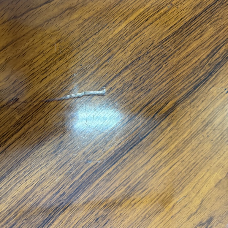 Robert W. Irwin Co. Banded Walnut Four-Drawer Chest Robert W. Irwin Co. Banded Walnut Four-Drawer Chest