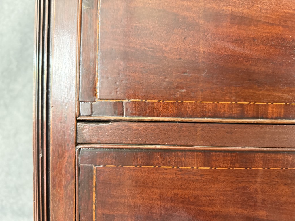 18th Century Solid Mahogany 5-Drawer Chest 18th Century Solid Mahogany 5-Drawer Chest