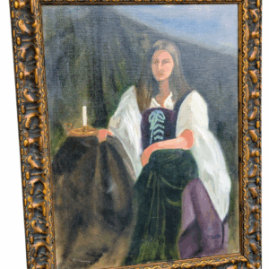 Portrait of Woman in Period Costume