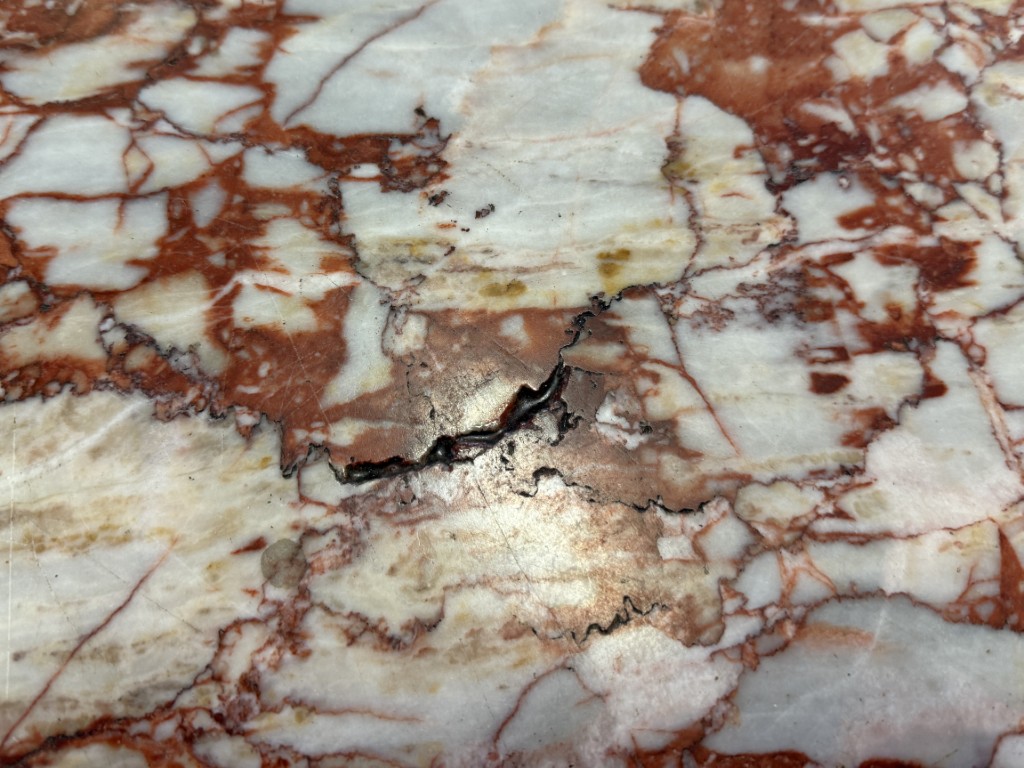 19th Century Carved Rococo Marble Top Console Table 19th Century Carved Rococo Marble Top Console Table