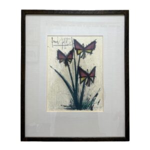 Bernard Buffet "Pensees" Mid-Century Lithograph