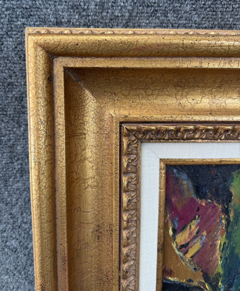 Original Oil on Canvas after Isaac Maimon's "Tea Time" Original Oil on Canvas after Isaac Maimon's "Tea Time"