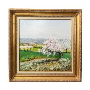 Original Oil on Canvas of Cherry Blossoms