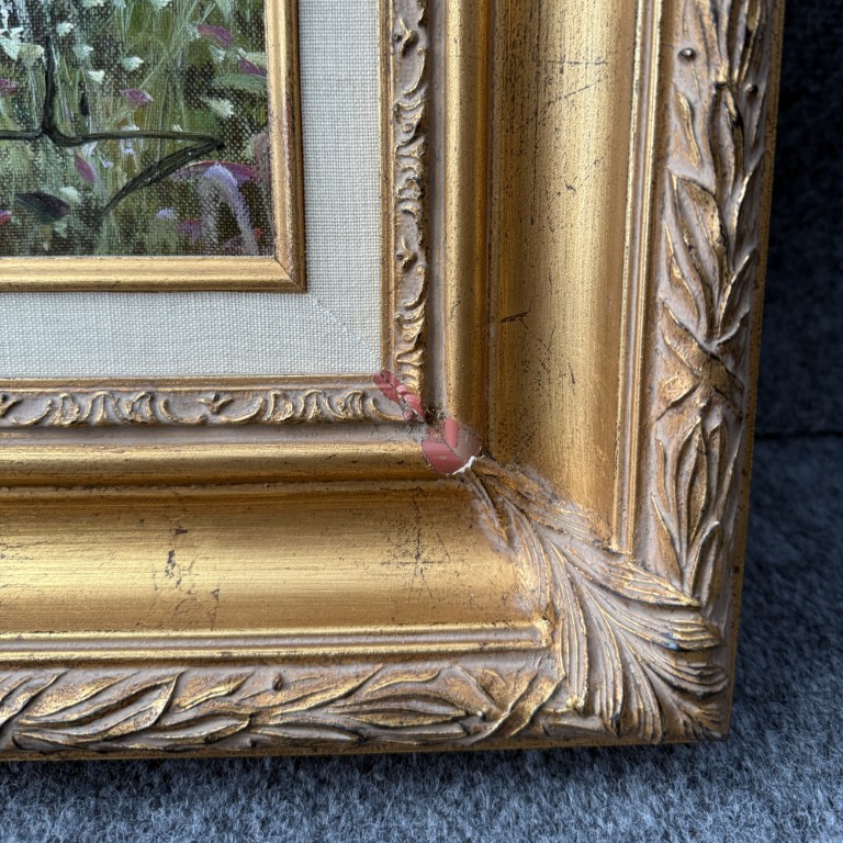 Original Oil on Canvas of Cherry Blossoms Original Oil on Canvas of Cherry Blossoms