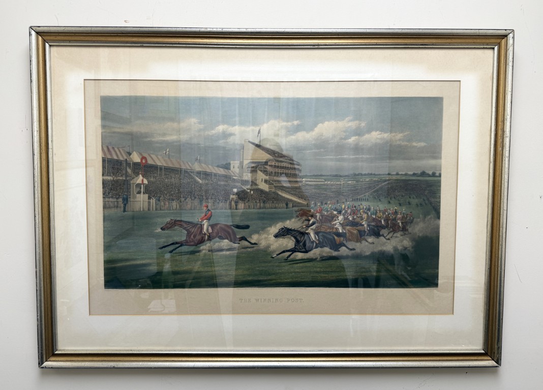 Pair of Hand-Colored Henry Alken 19th Century Racing Etchings Pair of Hand-Colored Henry Alken 19th Century Racing Etchings