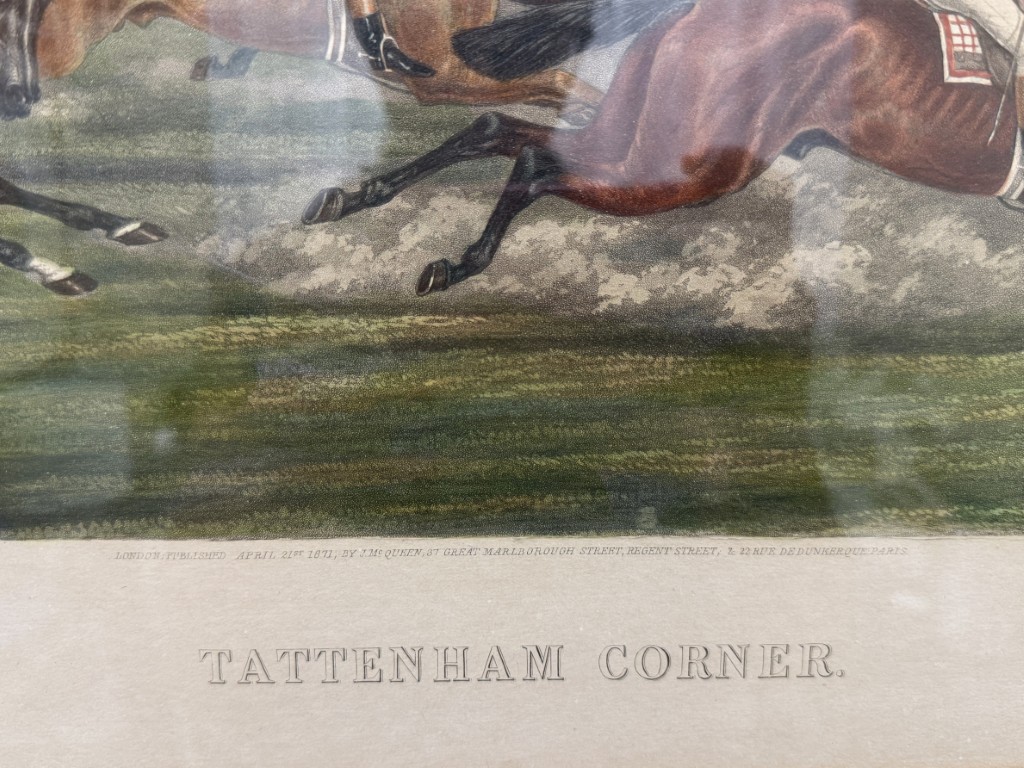 Pair of Hand-Colored Henry Alken 19th Century Racing Etchings Pair of Hand-Colored Henry Alken 19th Century Racing Etchings