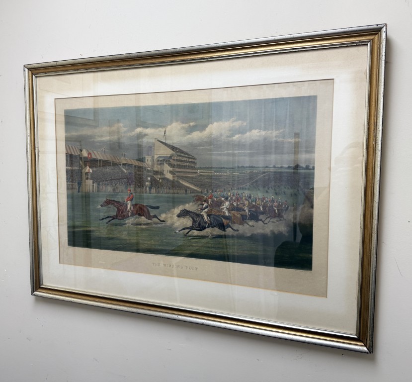 Pair of Hand-Colored Henry Alken 19th Century Racing Etchings Pair of Hand-Colored Henry Alken 19th Century Racing Etchings