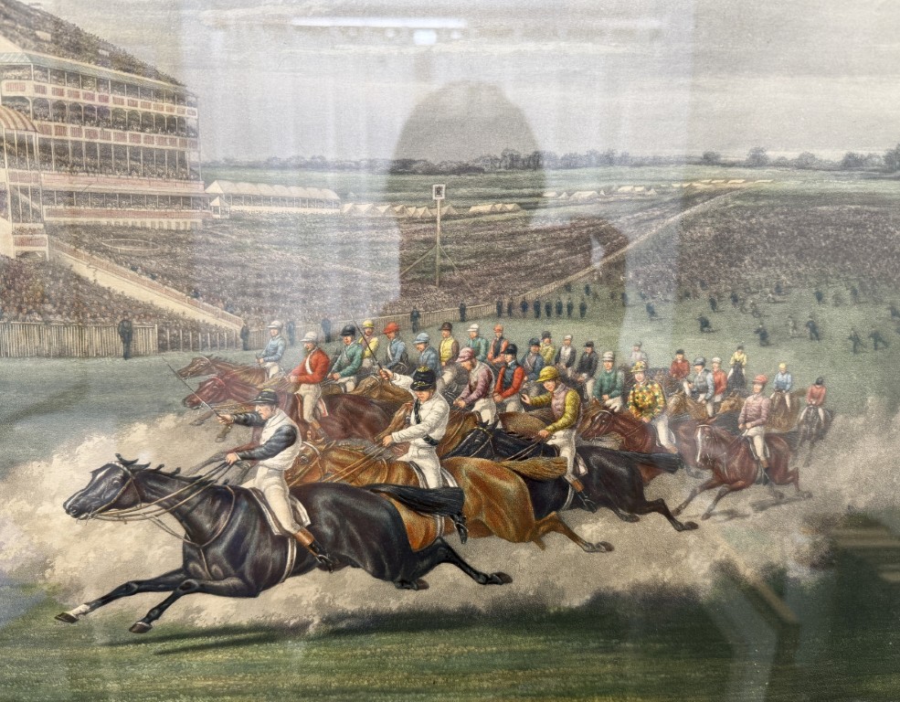 Pair of Hand-Colored Henry Alken 19th Century Racing Etchings Pair of Hand-Colored Henry Alken 19th Century Racing Etchings