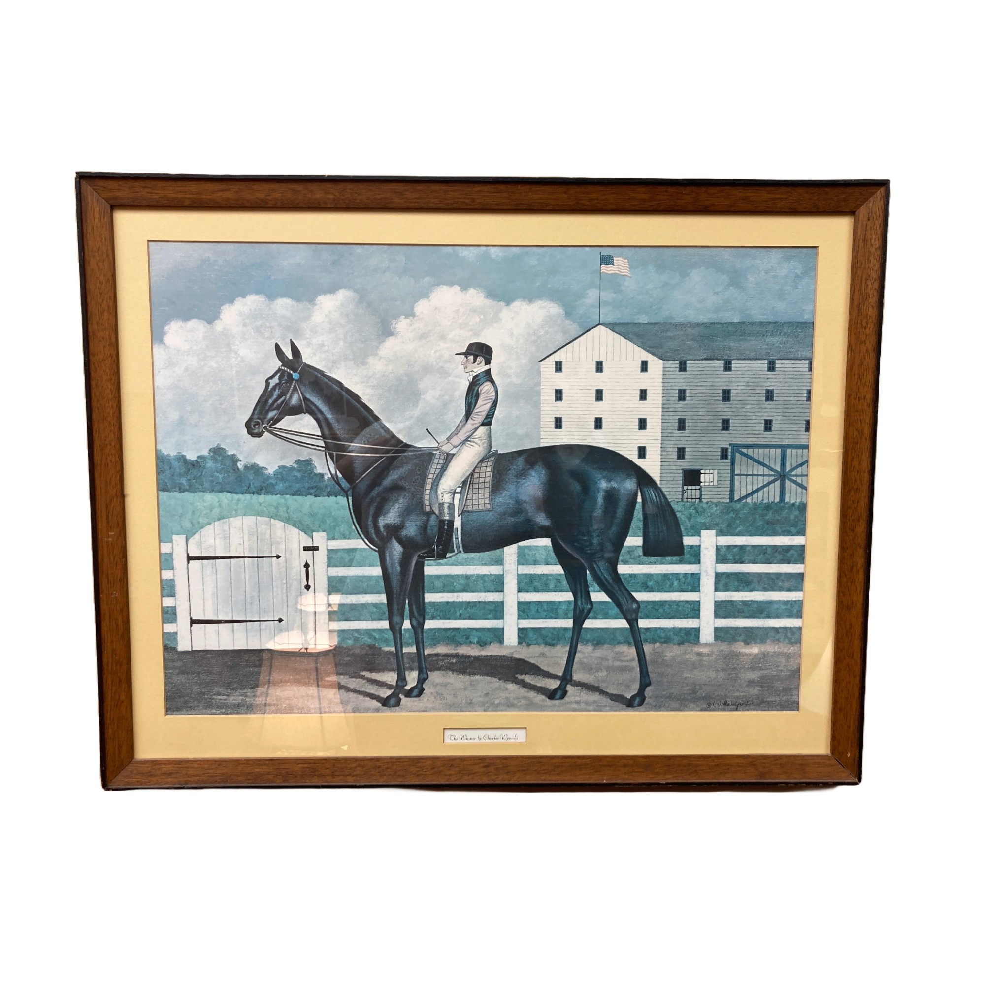 'The Winner' Print by Charles Wysocki 'The Winner' Print by Charles Wysocki