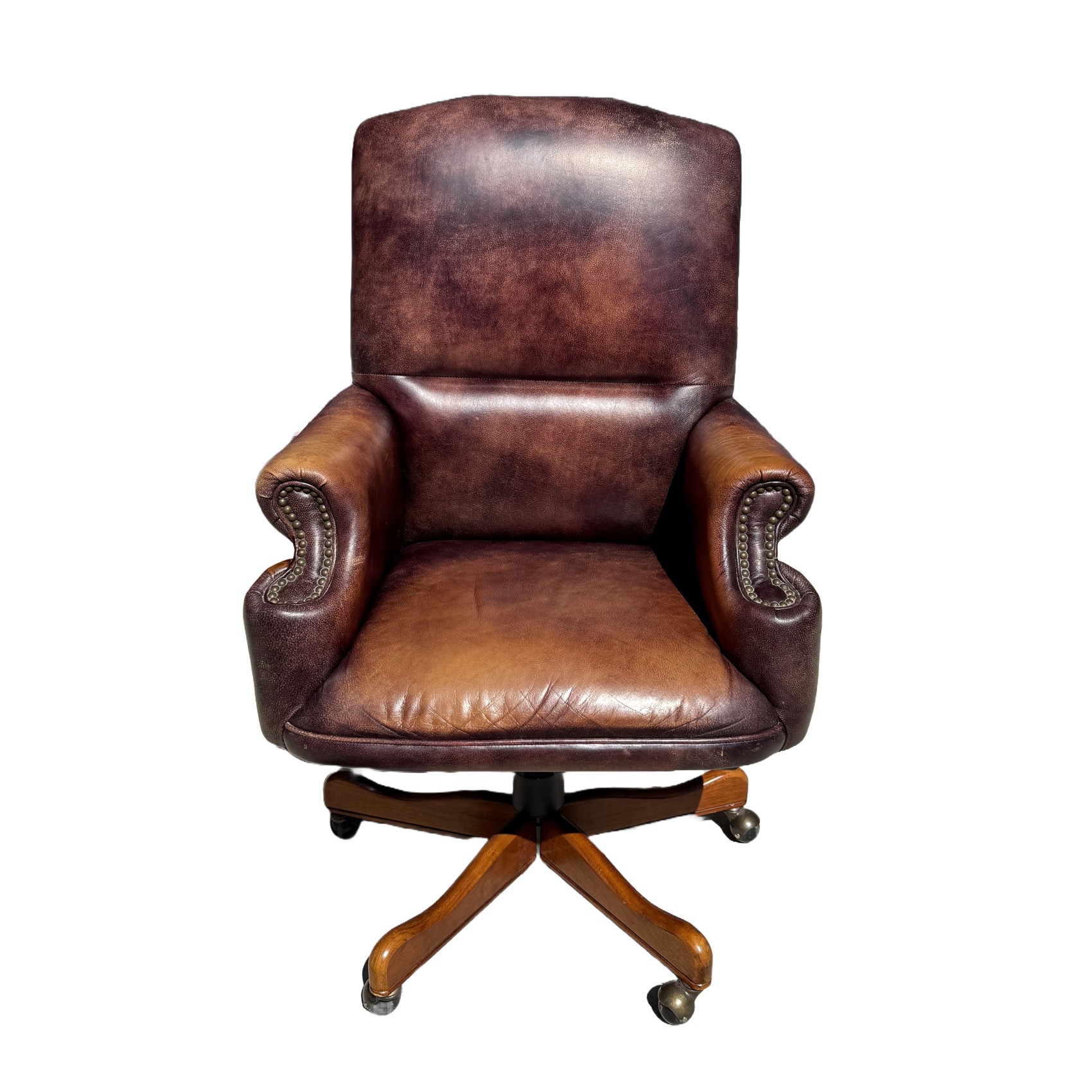 Bradington Young Executive Leather Desk Chair Bradington Young Executive Leather Desk Chair