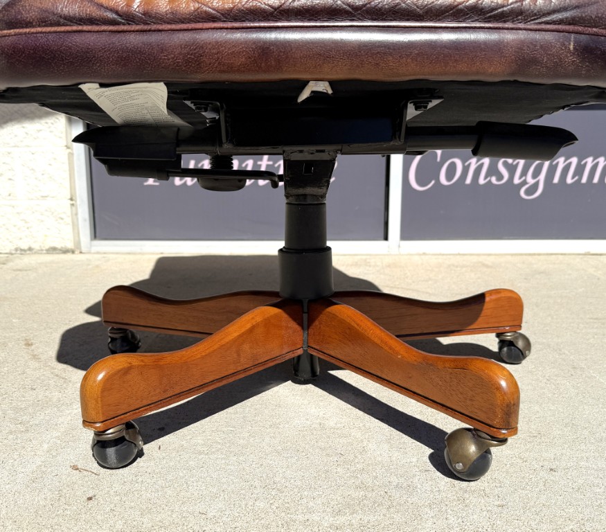 Bradington Young Executive Leather Desk Chair Bradington Young Executive Leather Desk Chair