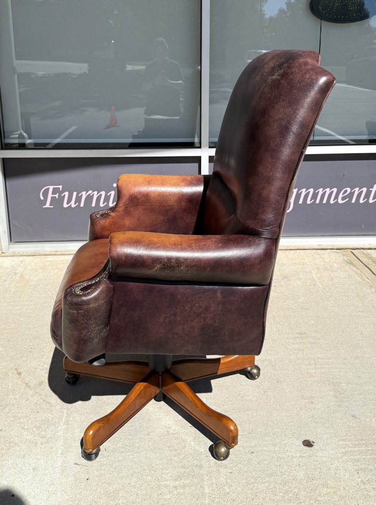 Bradington Young Executive Leather Desk Chair Bradington Young Executive Leather Desk Chair