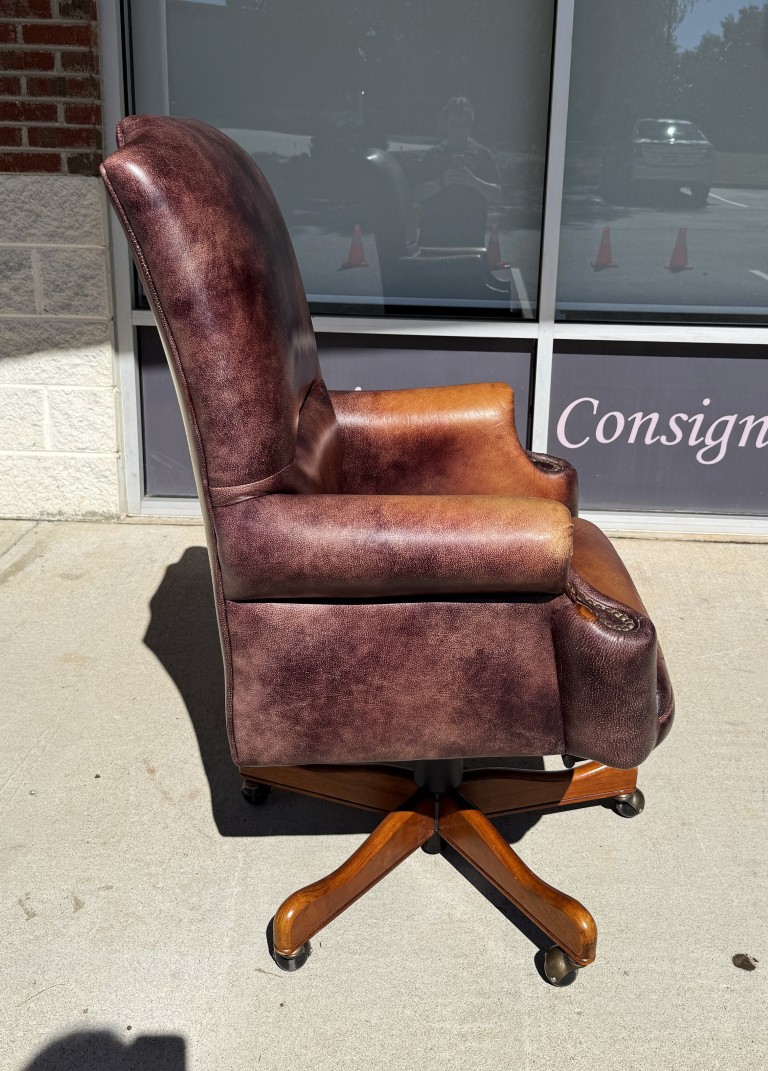Bradington Young Executive Leather Desk Chair Bradington Young Executive Leather Desk Chair