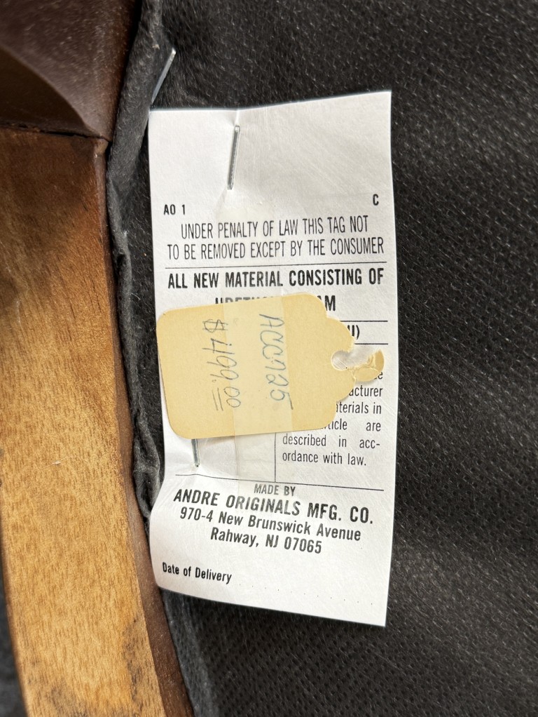 Vintage Andre Originals Hepplewhite Style Upholstered Arm Chair Vintage Andre Originals Hepplewhite Style Upholstered Arm Chair