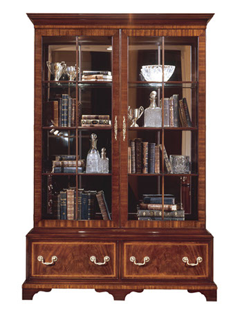Henkel Harris Mahogany Display Case Model No. 2302 Henkel Harris Mahogany Display Case Model No. 2302