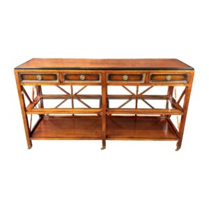 Hickory White Four Drawer Credenza/Console