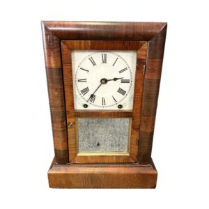 Early 1900's Operational Mahogany Mantel Clock