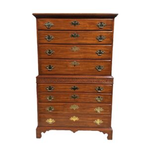 c1990 Henkel Harris Solid Cherry Chest of Drawers Model No. 177