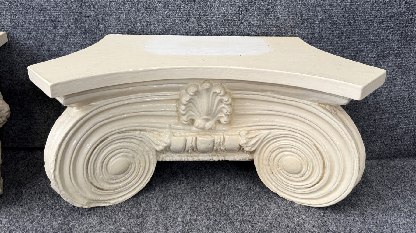 Pair of Architectural Wall Sconces/Shelves Pair of Architectural Wall Sconces/Shelves