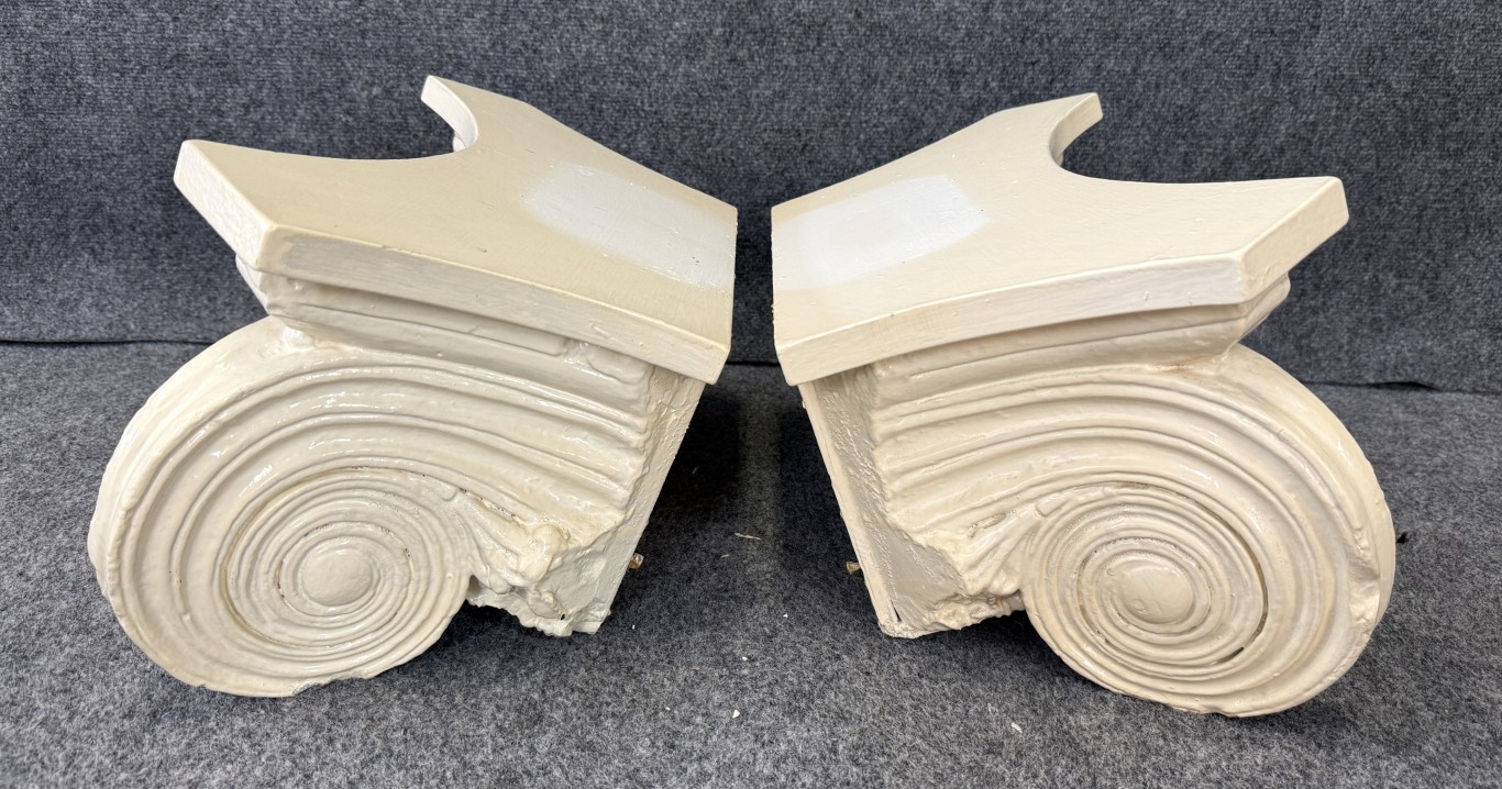 Pair of Architectural Wall Sconces/Shelves Pair of Architectural Wall Sconces/Shelves