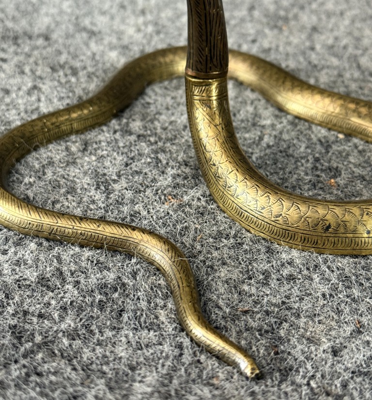 Pair of Mid-Century Middle Eastern or Indian Bronze Candlesticks Pair of Mid-Century Middle Eastern or Indian Bronze Candlesticks