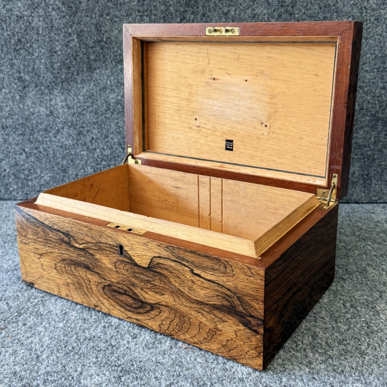 Early 1900's British-Made Cigar Humidor Early 1900's British-Made Cigar Humidor
