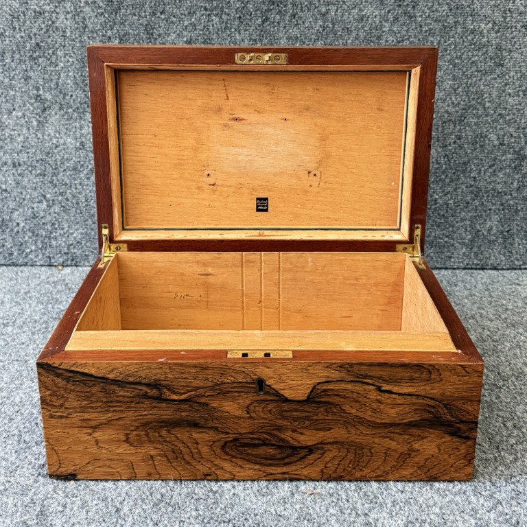 Early 1900's British-Made Cigar Humidor Early 1900's British-Made Cigar Humidor