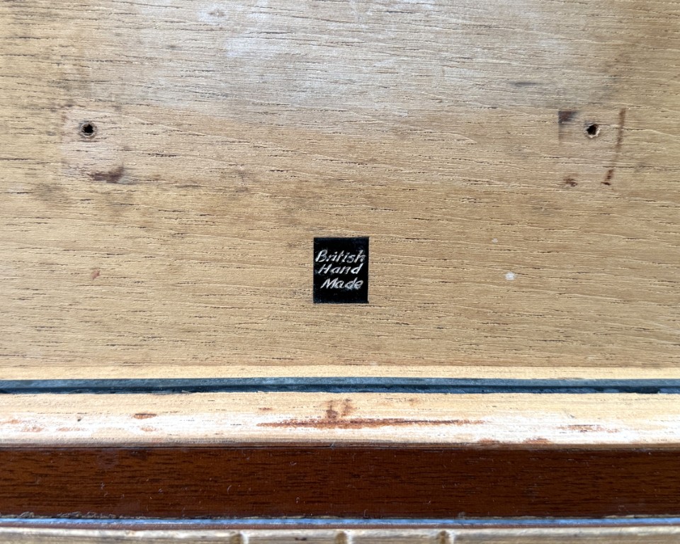 Early 1900's British-Made Cigar Humidor Early 1900's British-Made Cigar Humidor