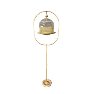 Early 1900's Solid Brass Birdcage