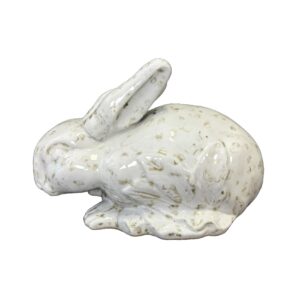 Large Staffordshire Style Ceramic Bunny
