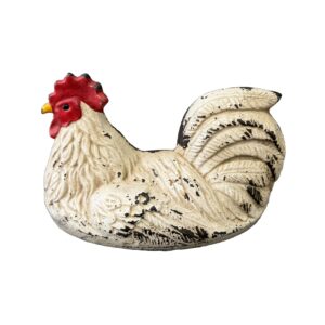 Antique Cast Iron Rooster Door Stop
