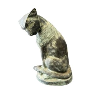 Sculpture of Egyptian Goddess Bastet as Cat