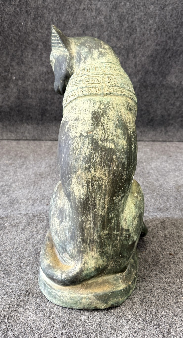 Sculpture of Egyptian Goddess Bastet as Cat Sculpture of Egyptian Goddess Bastet as Cat