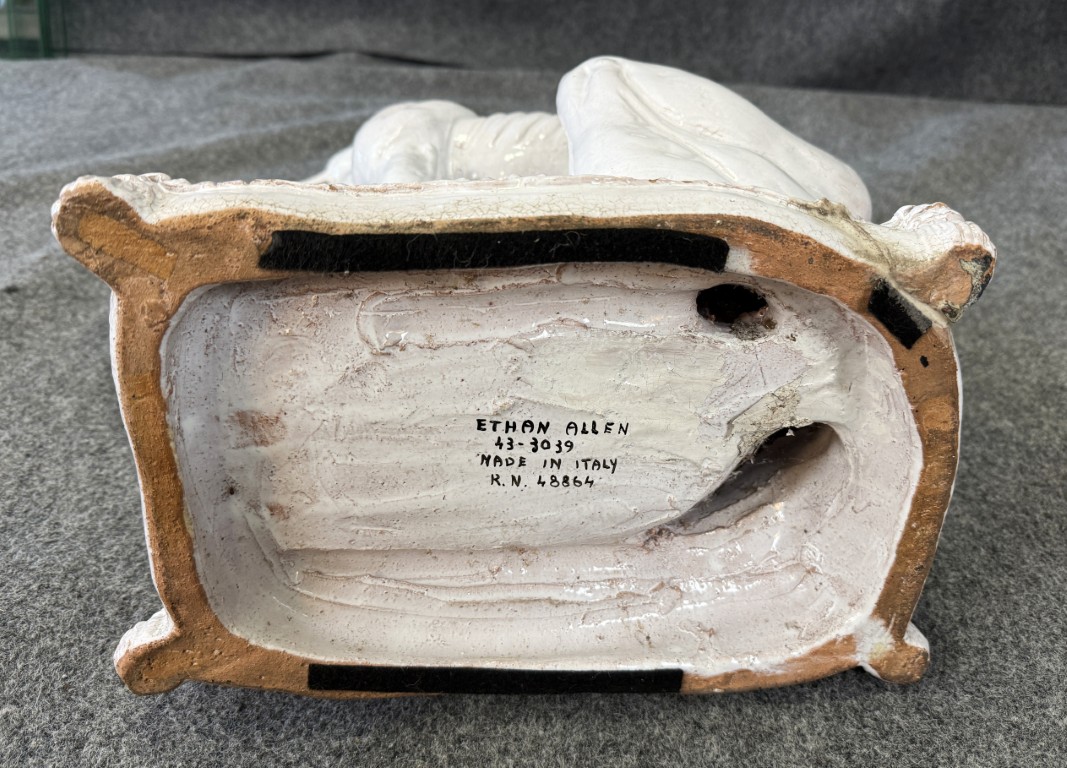 Ethan Allen Italian-Made Porcelain Greyhound Ethan Allen Italian-Made Porcelain Greyhound