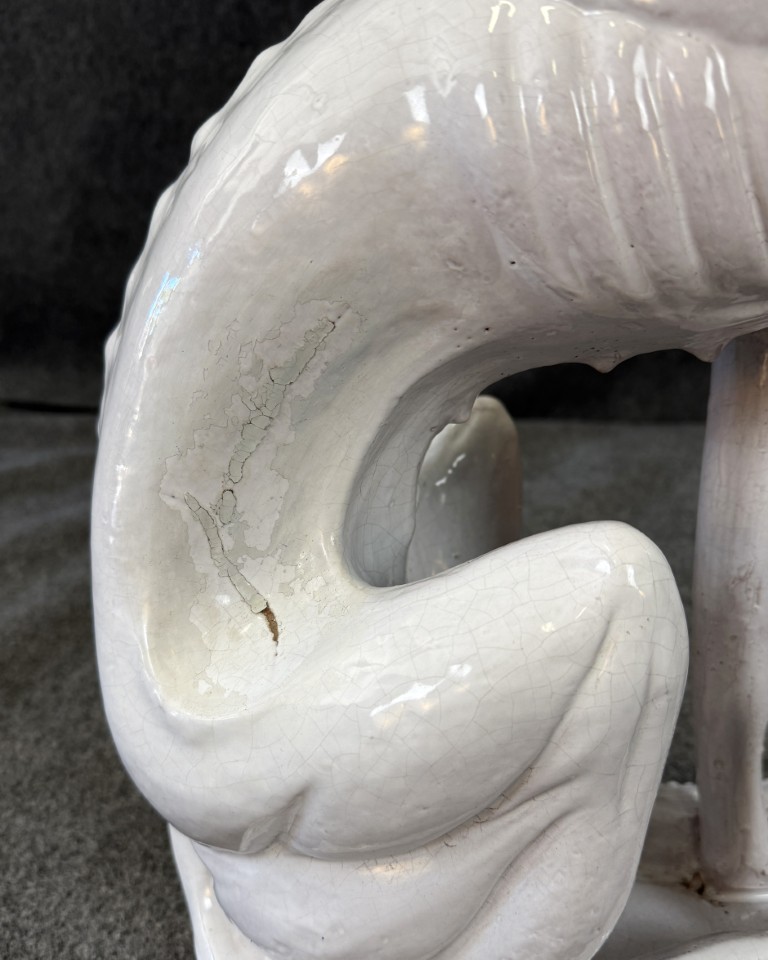 Ethan Allen Italian-Made Porcelain Greyhound Ethan Allen Italian-Made Porcelain Greyhound