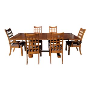 7 Piece Universal Furniture Mission Style Dining Set