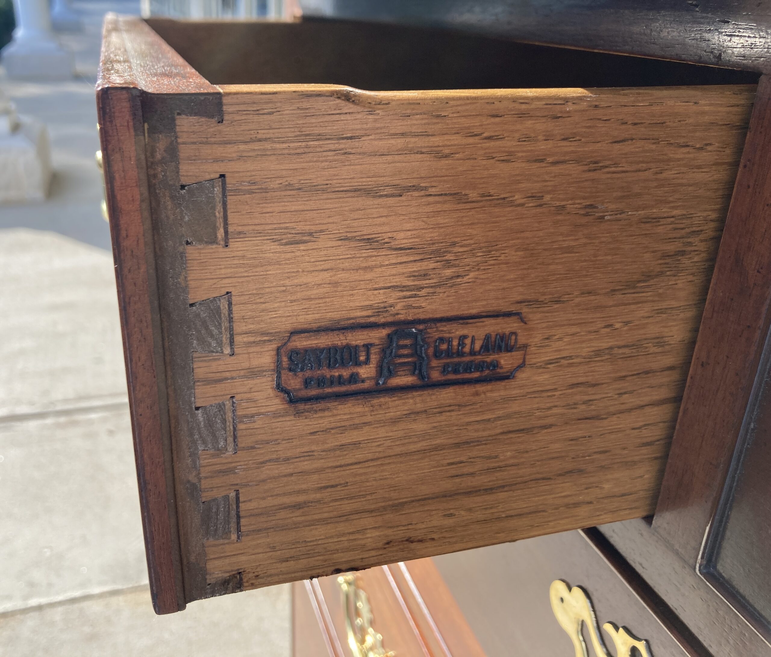 Mahogany Chest of Drawers by Saybolt Cleland Mahogany Chest of Drawers by Saybolt Cleland