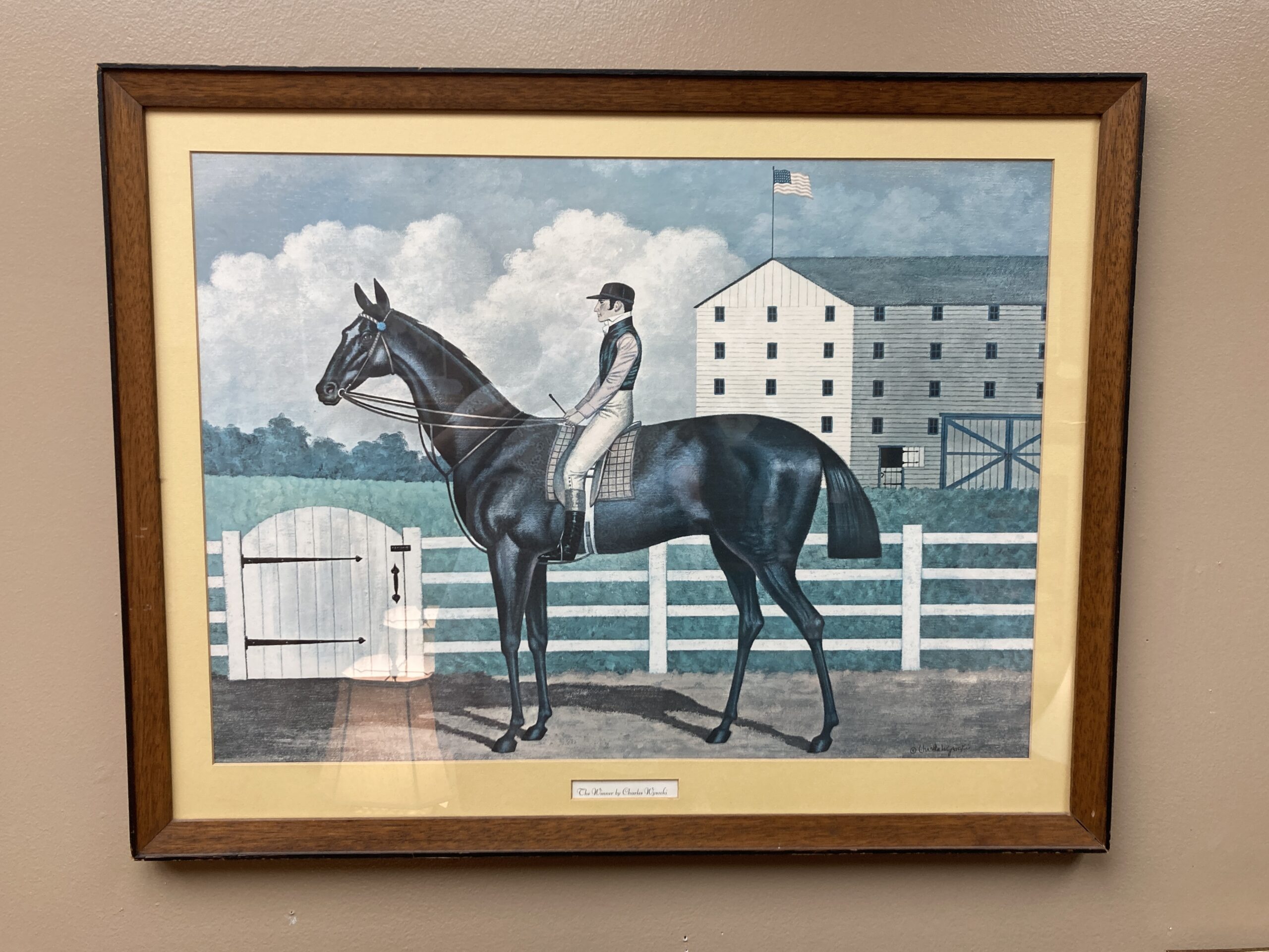 'The Winner' Print by Charles Wysocki 'The Winner' Print by Charles Wysocki