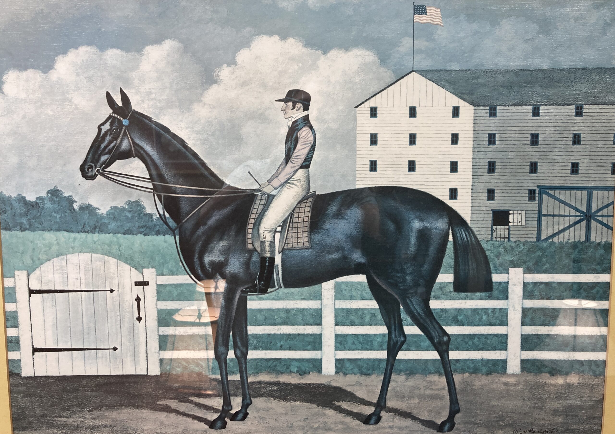 'The Winner' Print by Charles Wysocki 'The Winner' Print by Charles Wysocki