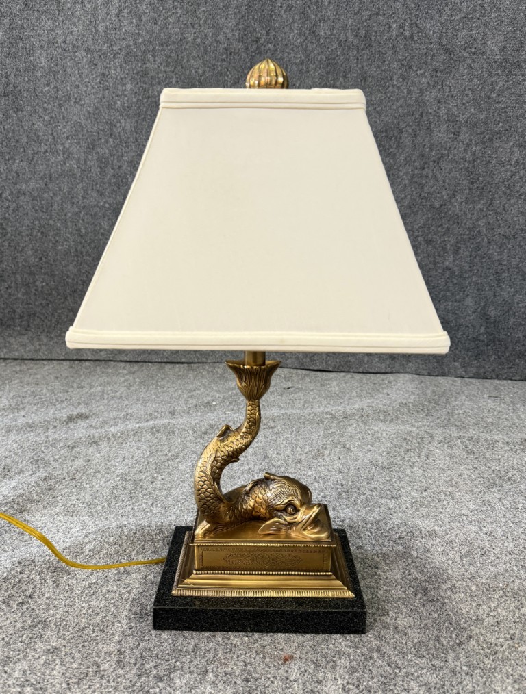 Wildwood Brass Fish-Themed Lamp Wildwood Brass Fish-Themed Lamp