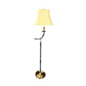 Vintage Horn Shaped Floor Lamp with Shade