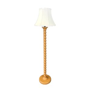 Rope Twist Floor Lamp with Shade