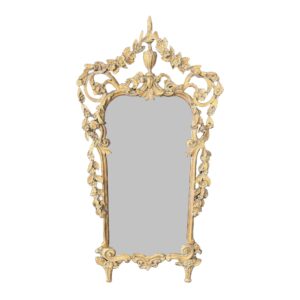 19th Century Gilt Floral Acanthus Wall Mirror