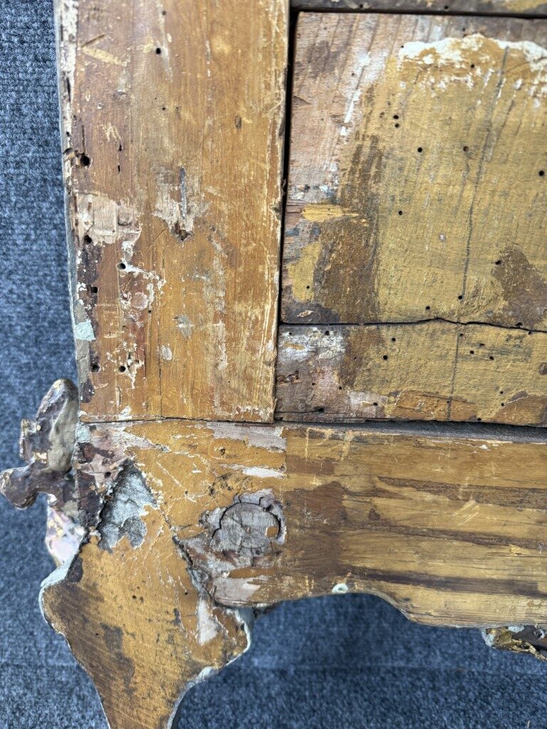 19th Century Gilt Floral Acanthus Wall Mirror 19th Century Gilt Floral Acanthus Wall Mirror