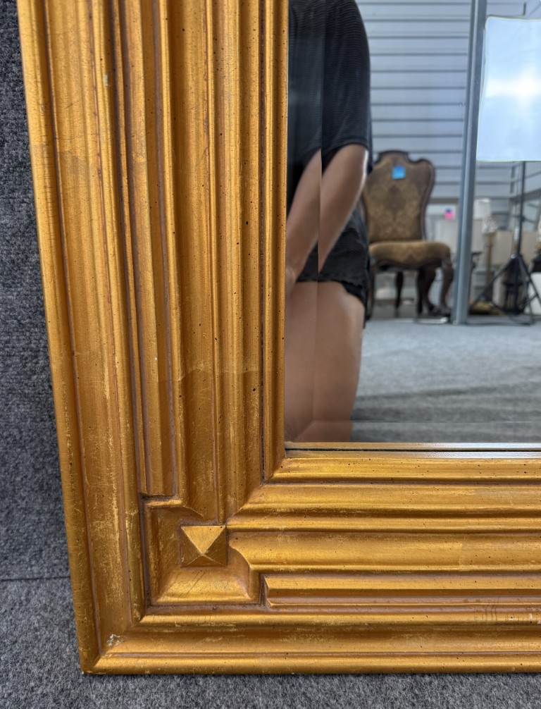 New Bettis Brooke Mirrors Arched Beveled Mirror in Gold Frame New Bettis Brooke Mirrors Arched Beveled Mirror in Gold Frame