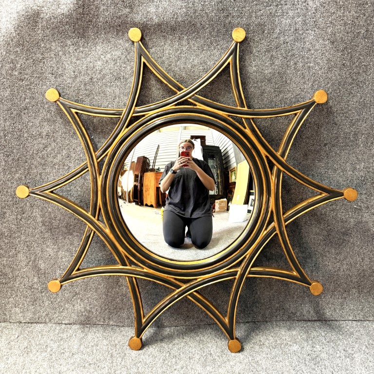 Theodore Alexander Starburst Wall Mirror Theodore Alexander Starburst Wall Mirror