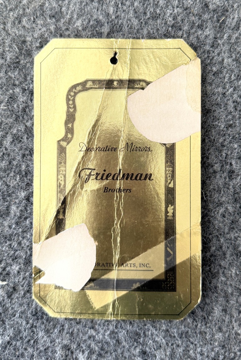 Friedman Brothers Colonial Williamsburg Burled Wall Mirror Friedman Brothers Colonial Williamsburg Burled Wall Mirror