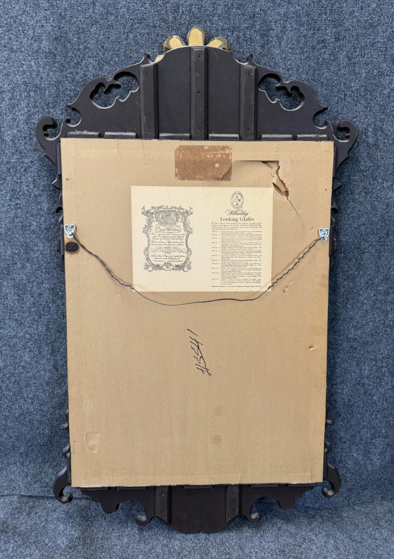 Friedman Brothers Colonial Williamsburg Burled Wall Mirror Friedman Brothers Colonial Williamsburg Burled Wall Mirror